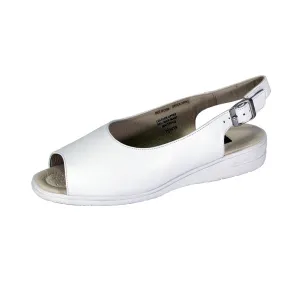 24 HOUR COMFORT Connie Women's Wide Width Leather Sandals