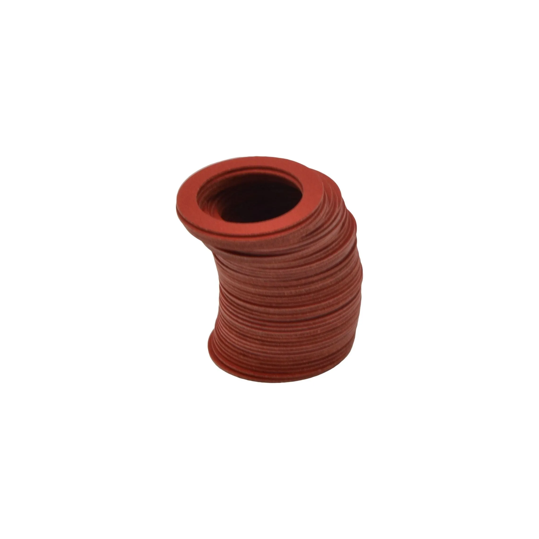25 PK M23 x 31mm x 0.8mm Red Fibre Flat Washers