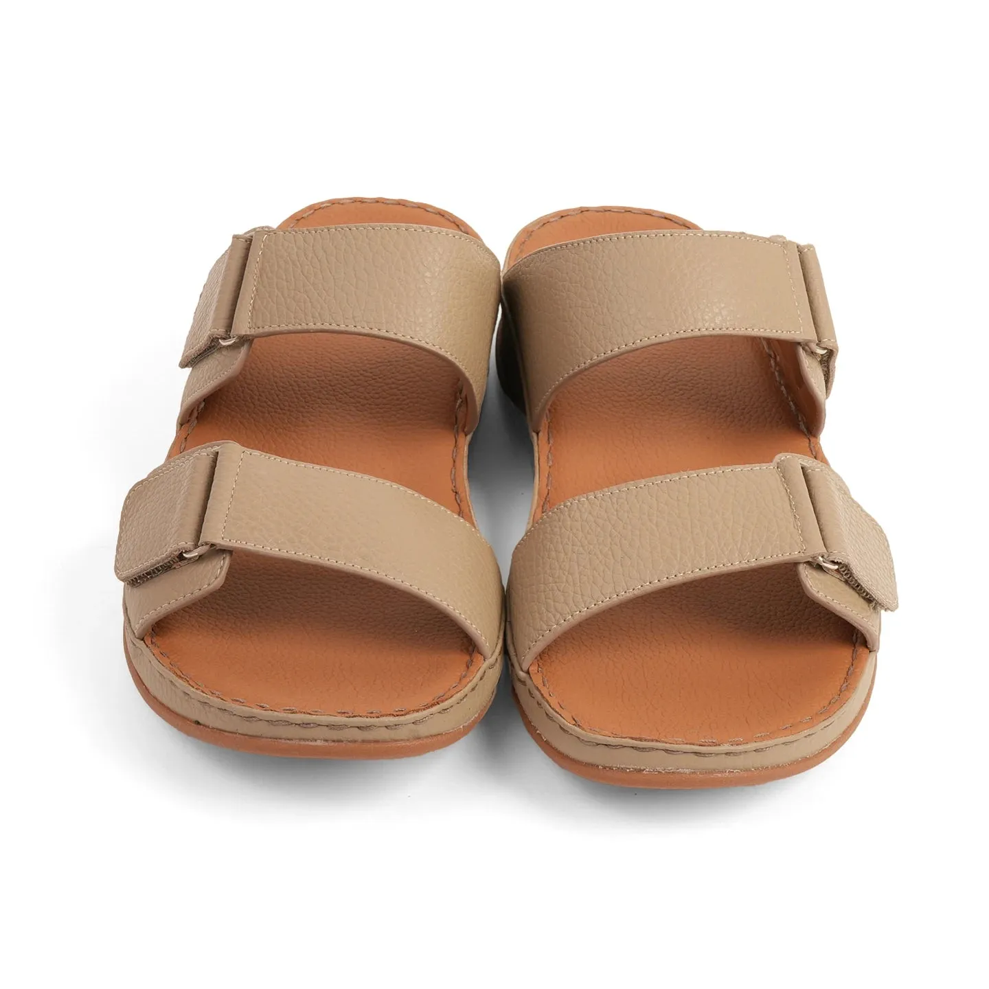 Aetrex Premium Comfort Arabic Sandals Stone