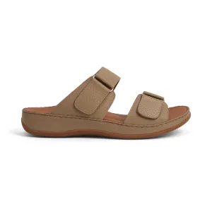 Aetrex Premium Comfort Arabic Sandals Stone
