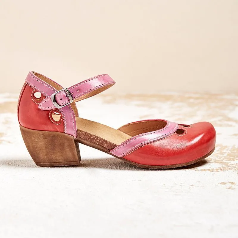 ALICE - Orthopedic sandals with low heels
