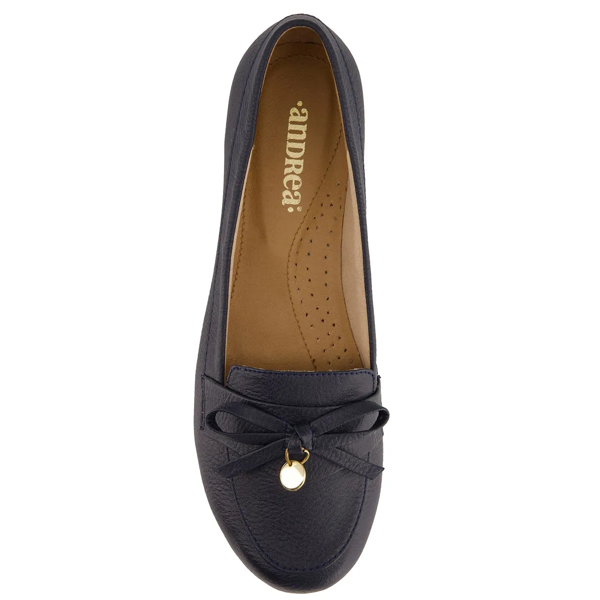 Andrea Classic Flats With Bow 85749