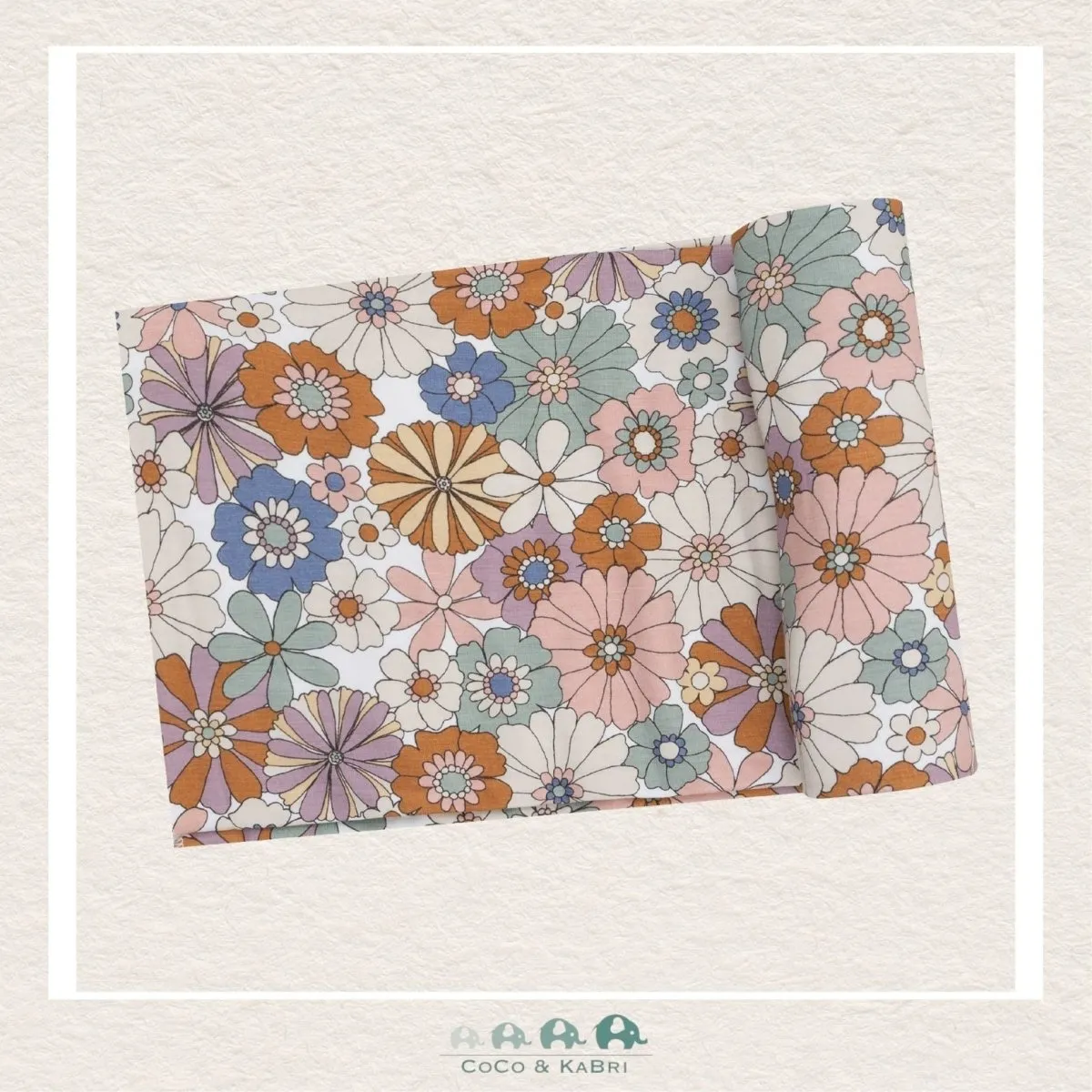 Angel Dear Brighton Floral - Swaddle Blanket