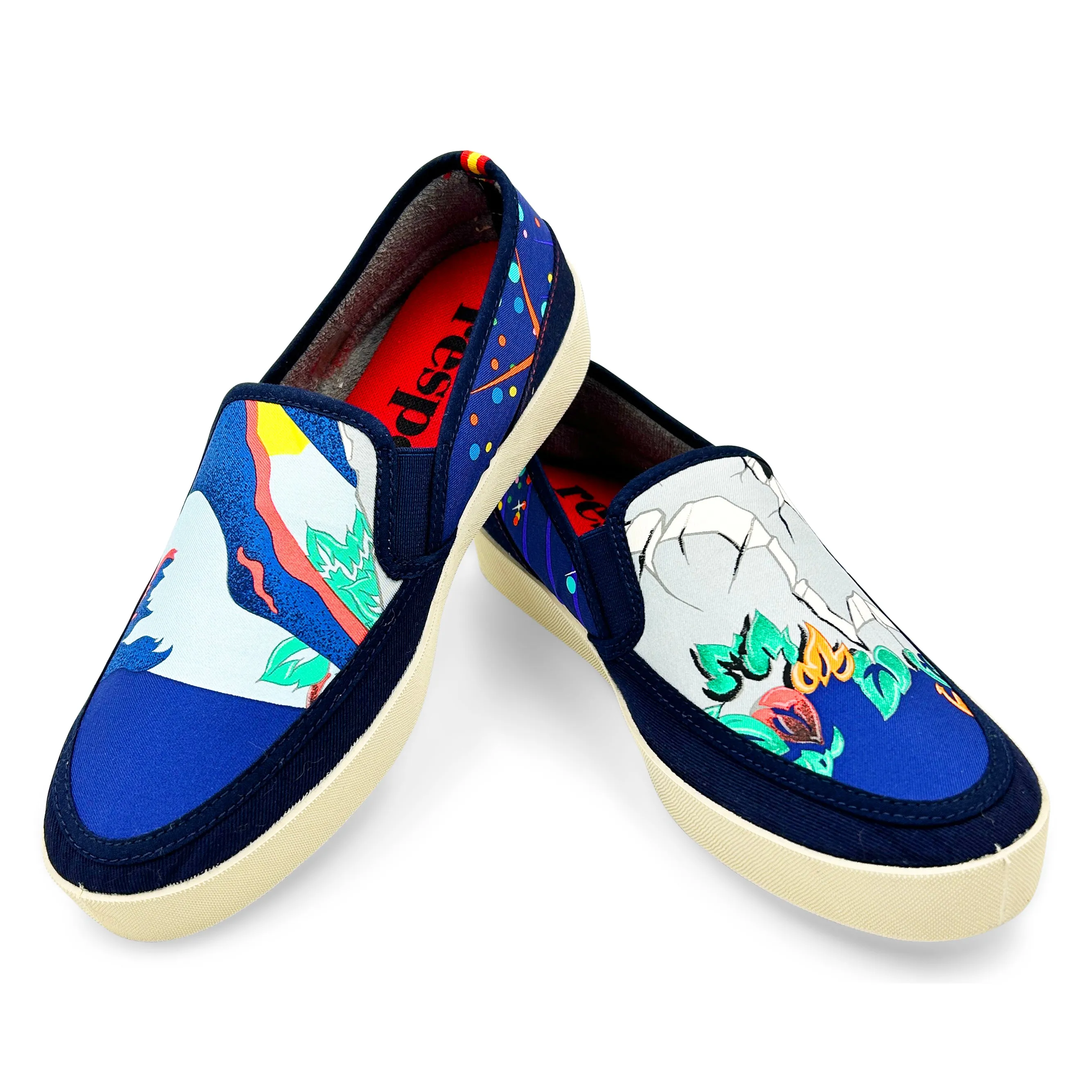 ANGEL KELLY Blue Sport Loafer