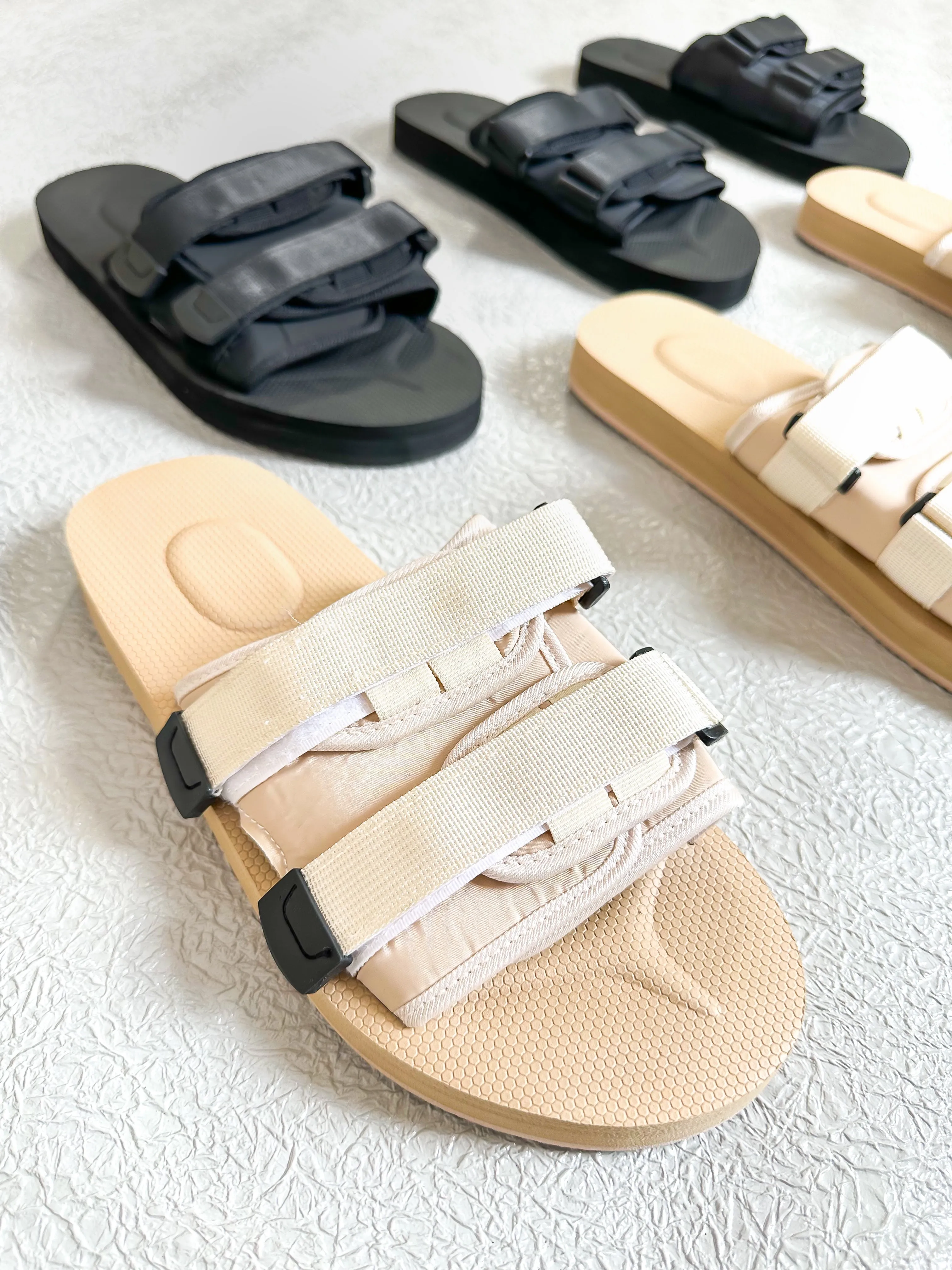 Antonio Velcro Slides 2.0 - Black