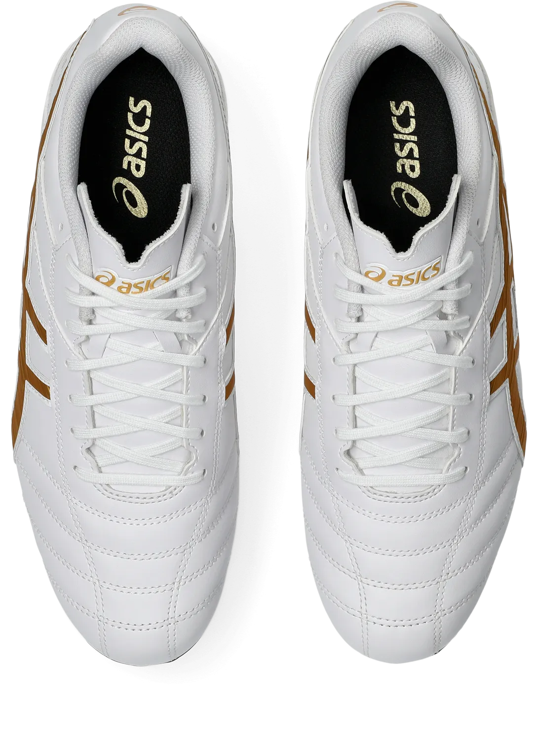 Asics Lethal Speed ST 2 Boots - White/Pure Gold