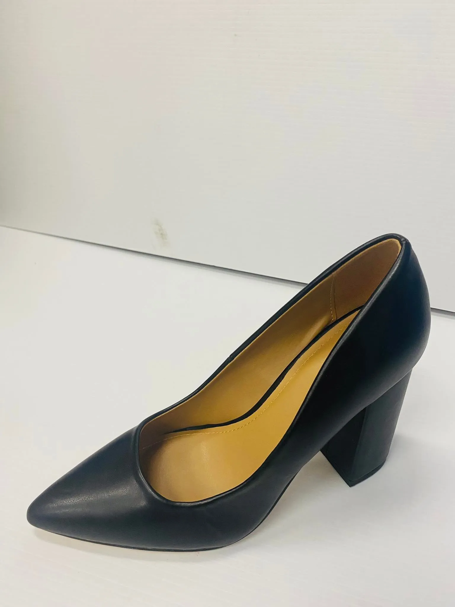 BAMBOO STELLAR-06 Chunky Heels