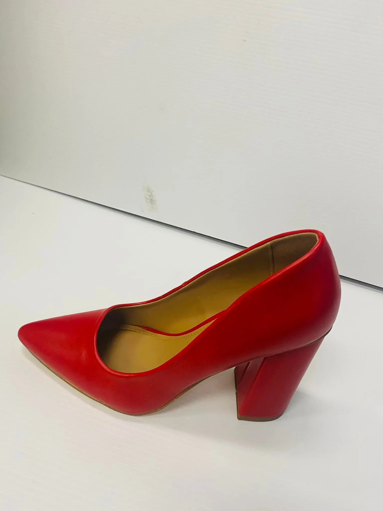 BAMBOO STELLAR-06 Chunky Heels