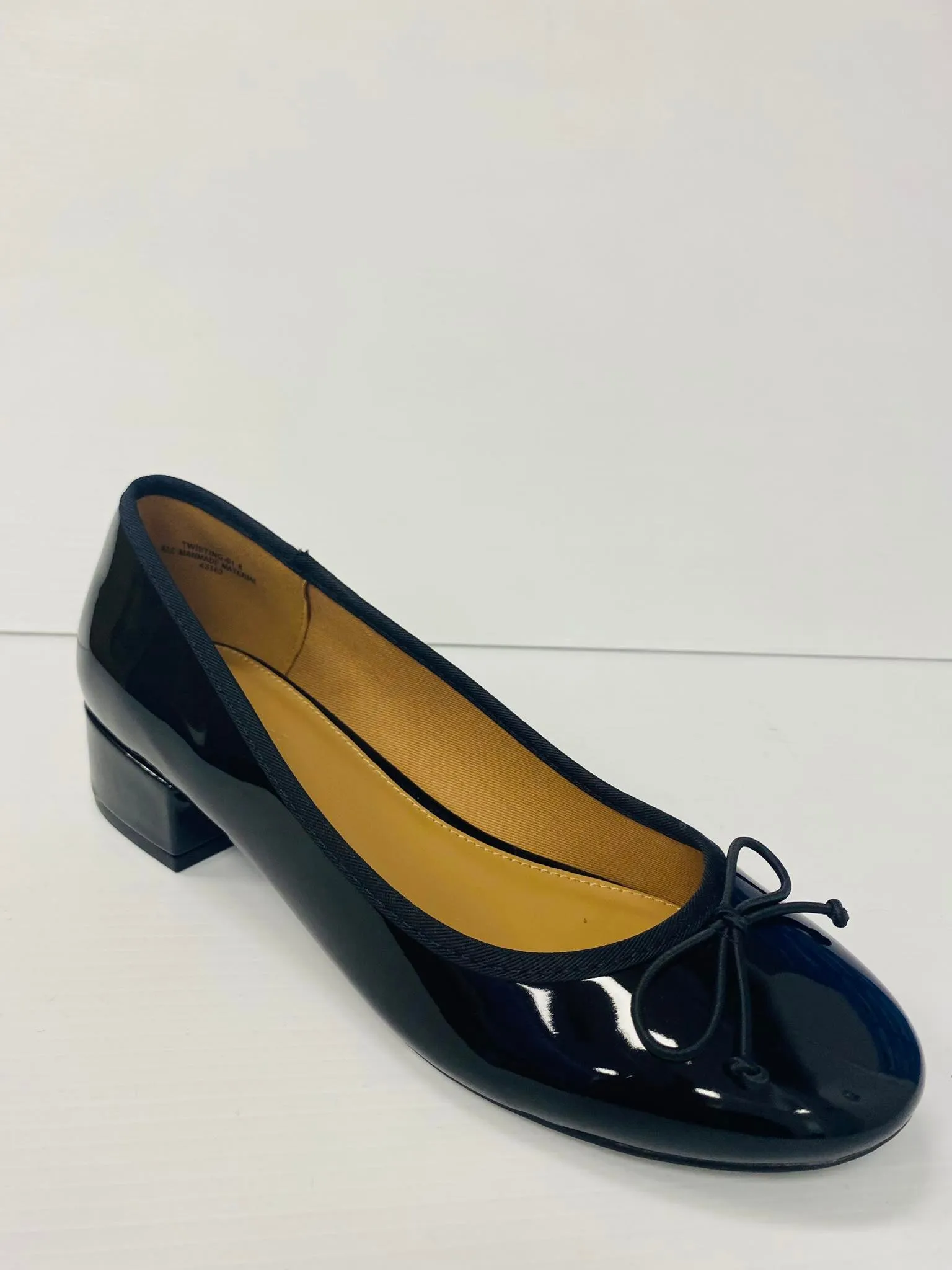 BAMBOO TWISTING-01 Low chunky Heels