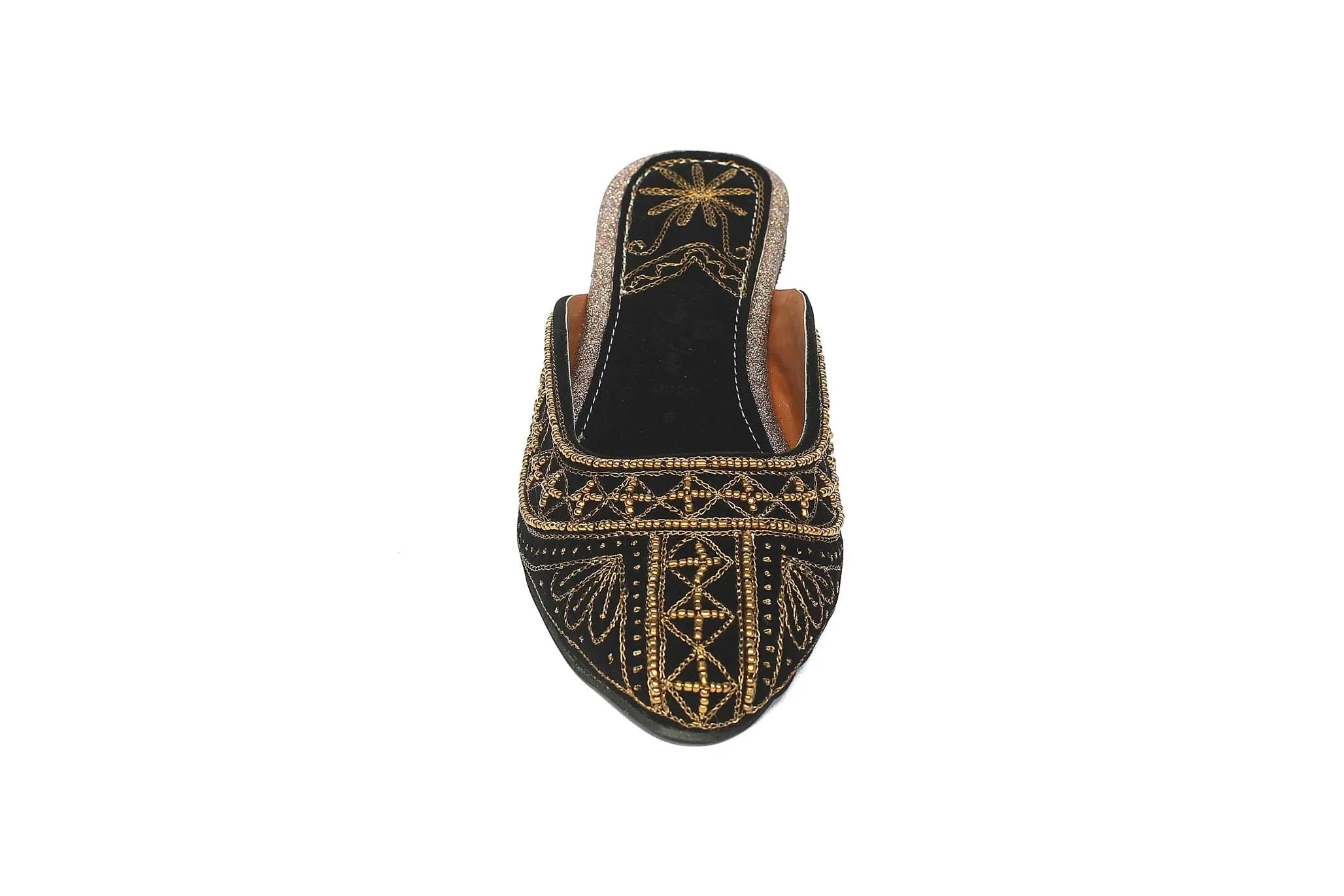 Black Color Ethnic Khusa-RS23