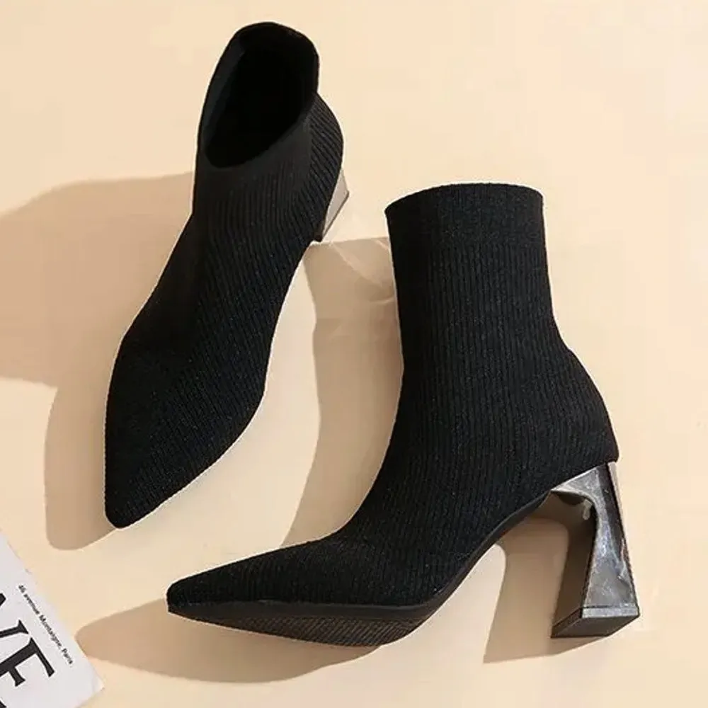 Black Women's Boots Ankle