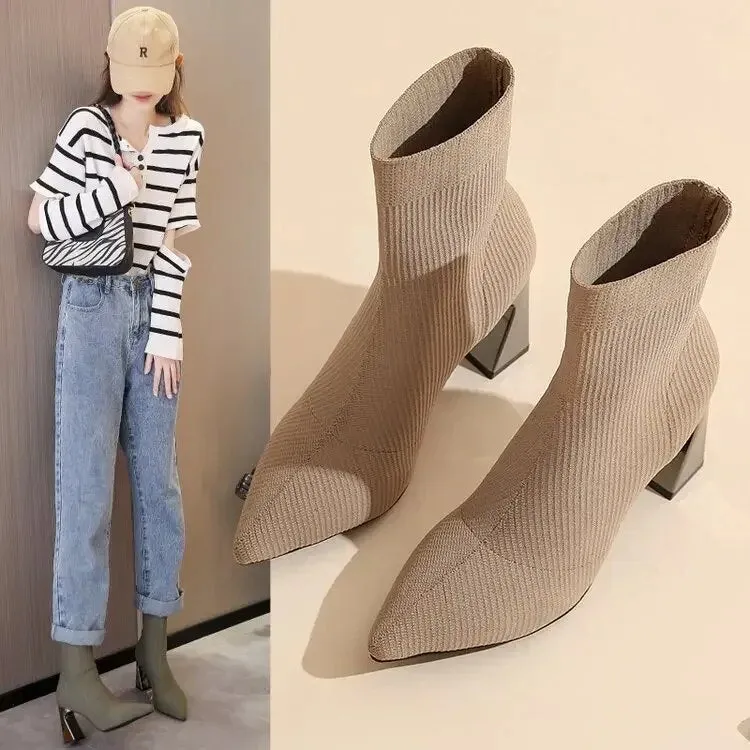 Black Women's Boots Ankle
