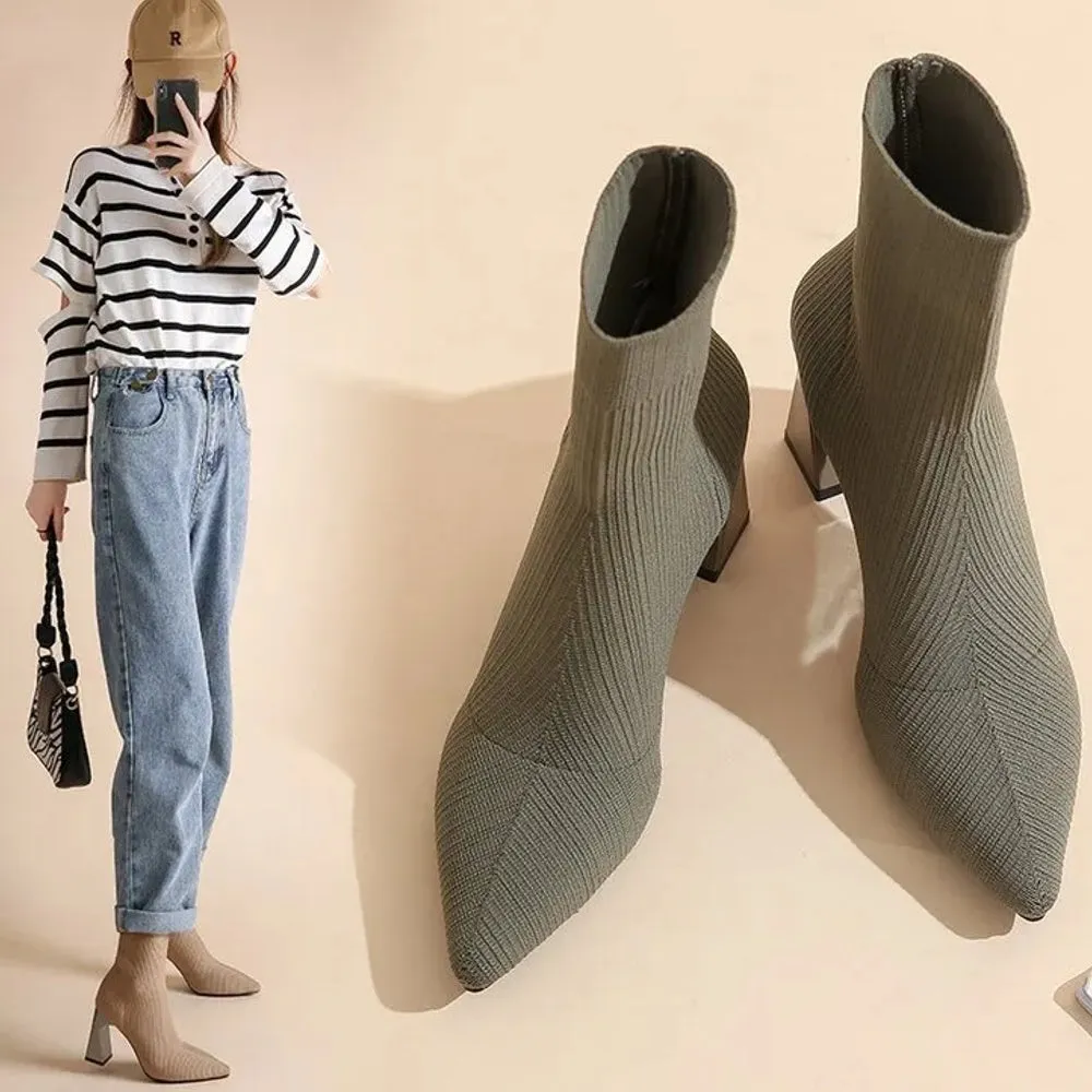 Black Women's Boots Ankle