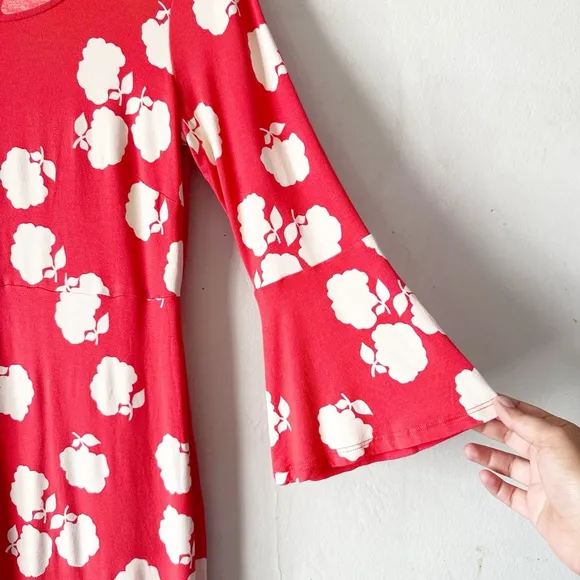 Boden Miriam Jersey Floral Dress Women 6 Long
