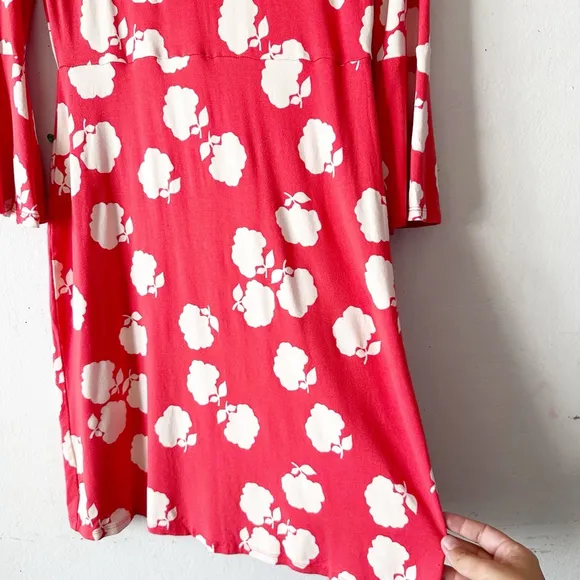 Boden Miriam Jersey Floral Dress Women 6 Long