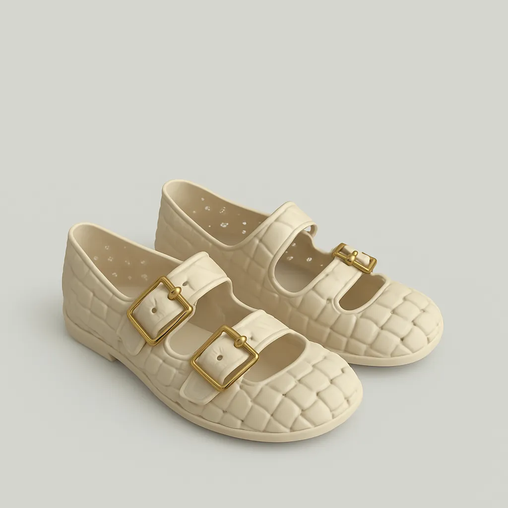 Bottega Veneta Amy Mary-Jane Ballerina Flats