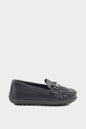 Boys Formal Loafer Q10011-Navy