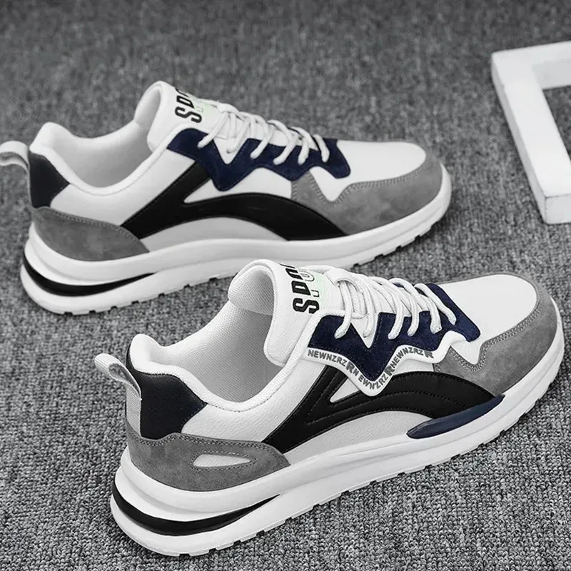 Breathable Lace Up Sneakers