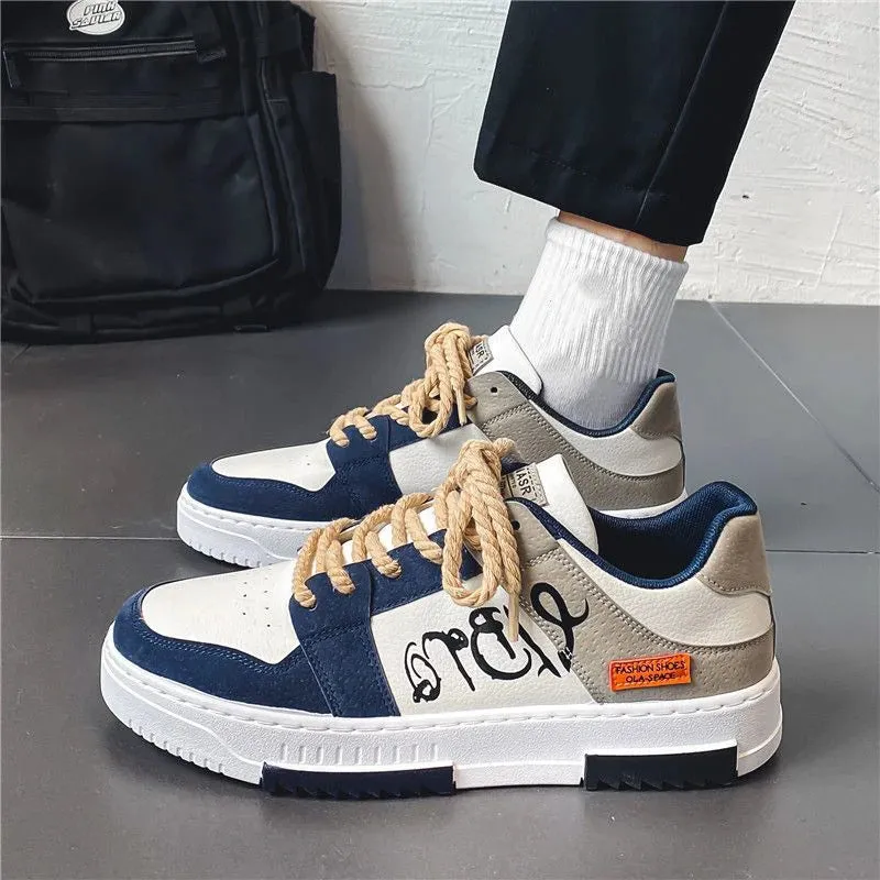 Breathable Lace Up Sneakers