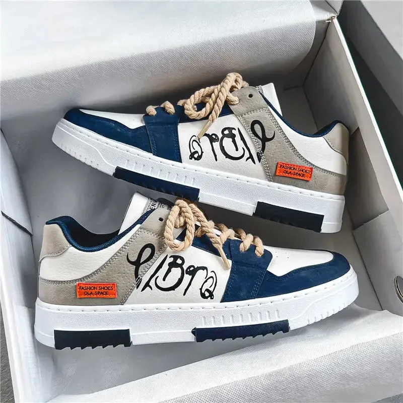 Breathable Lace Up Sneakers