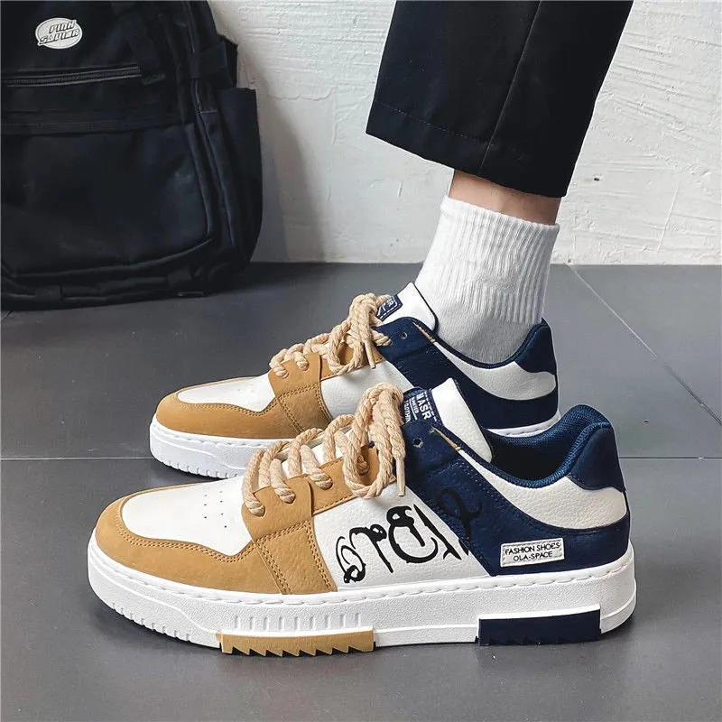 Breathable Lace Up Sneakers