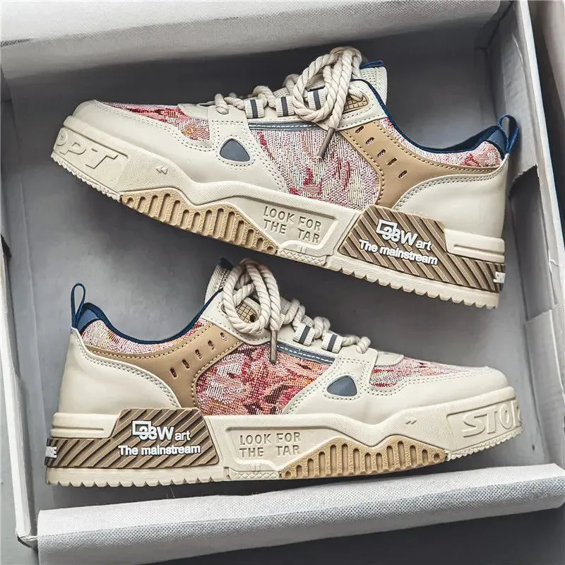 Breathable Lace Up Sneakers