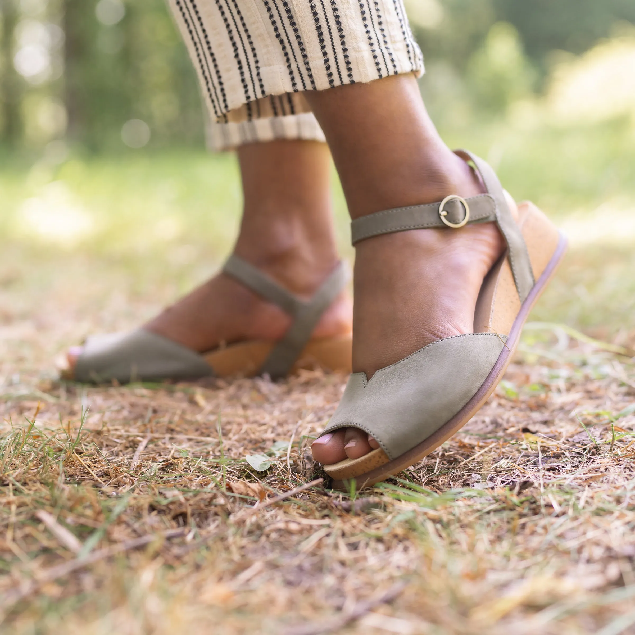 Cass Sage Milled Nubuck