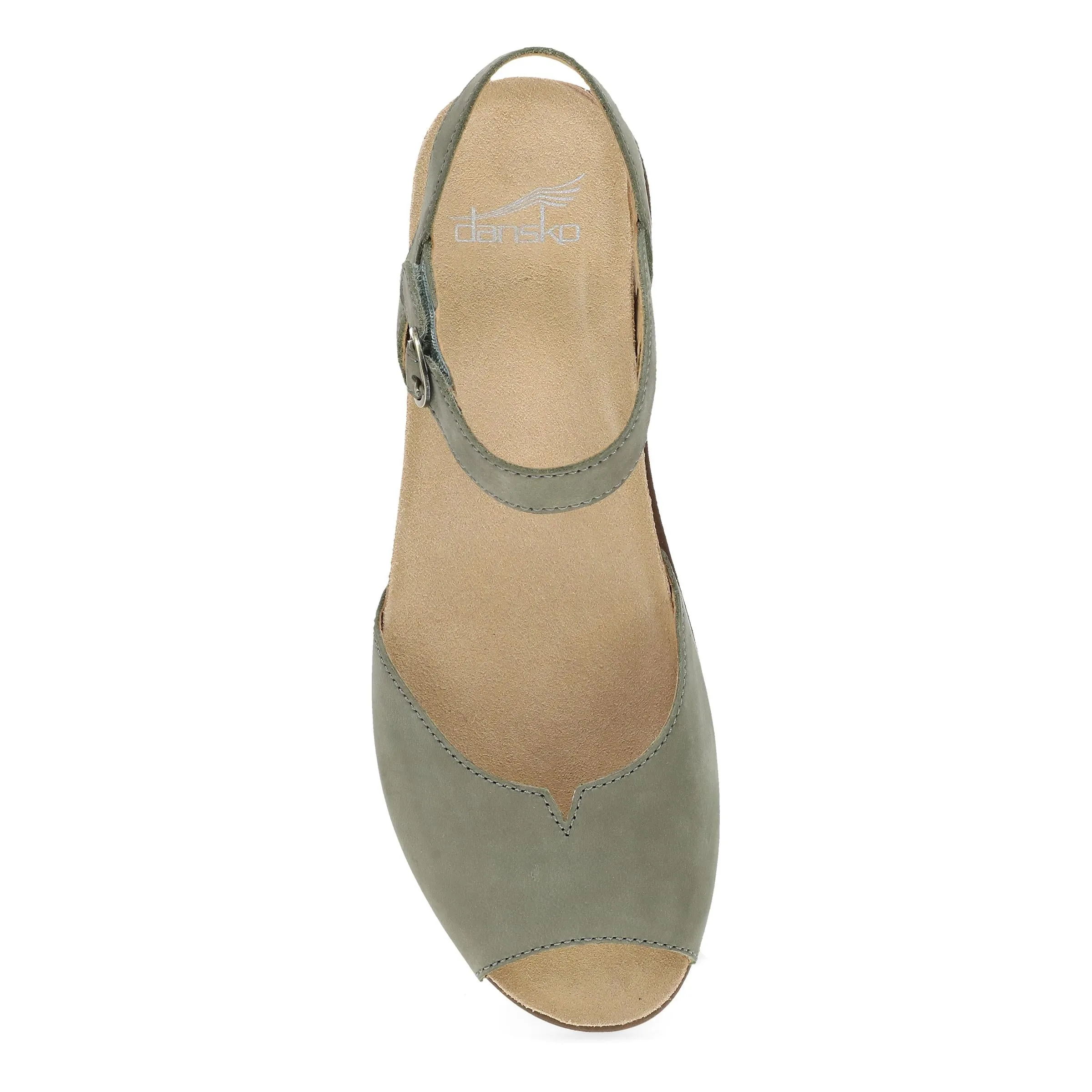 Cass Sage Milled Nubuck