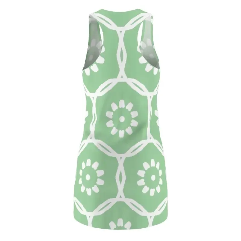 Chic Floral Racerback Dress for Cool Vibes