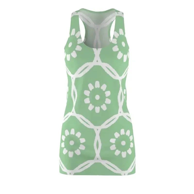 Chic Floral Racerback Dress for Cool Vibes