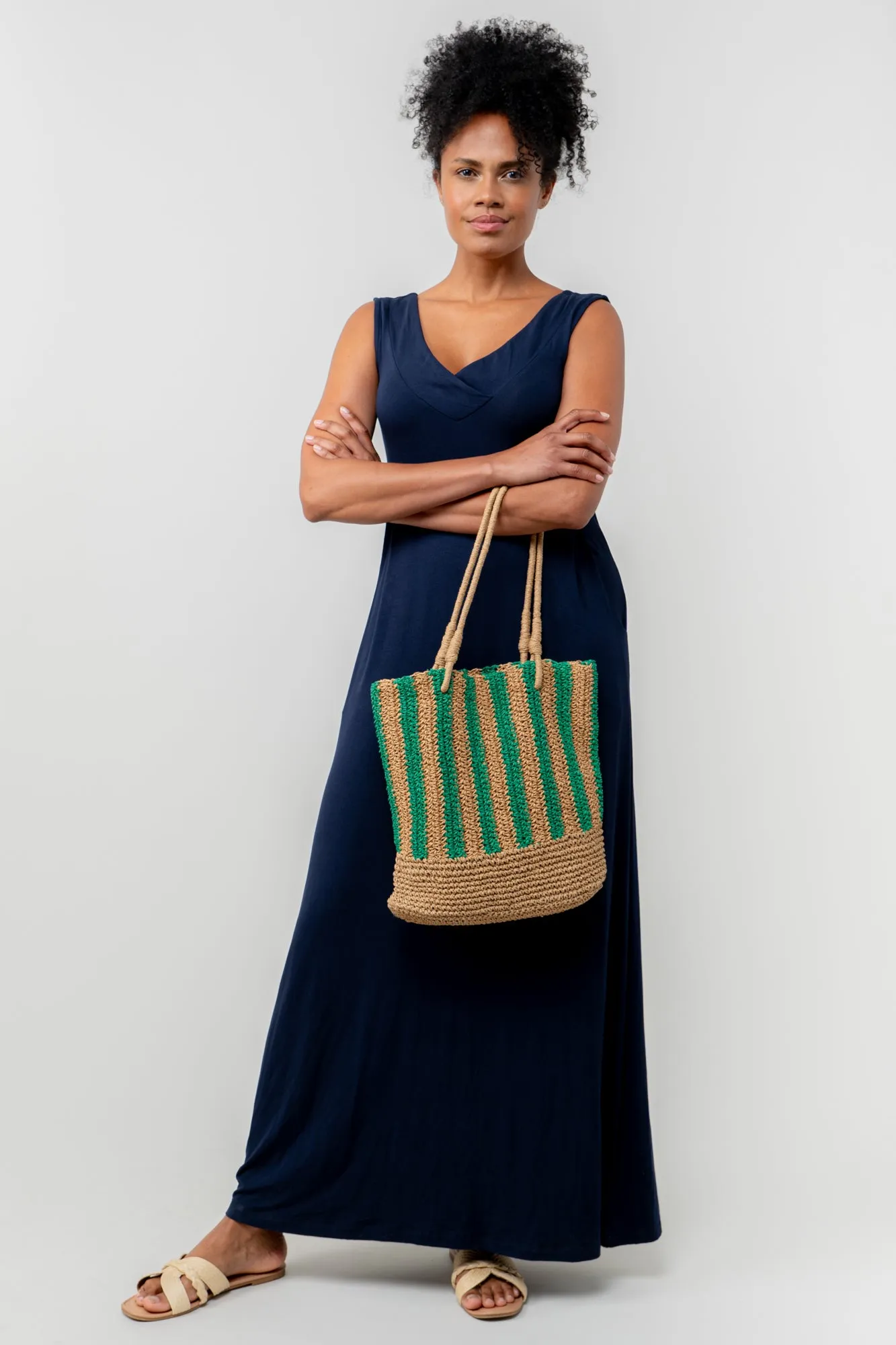 Chrissy Jersey Maxi Dress