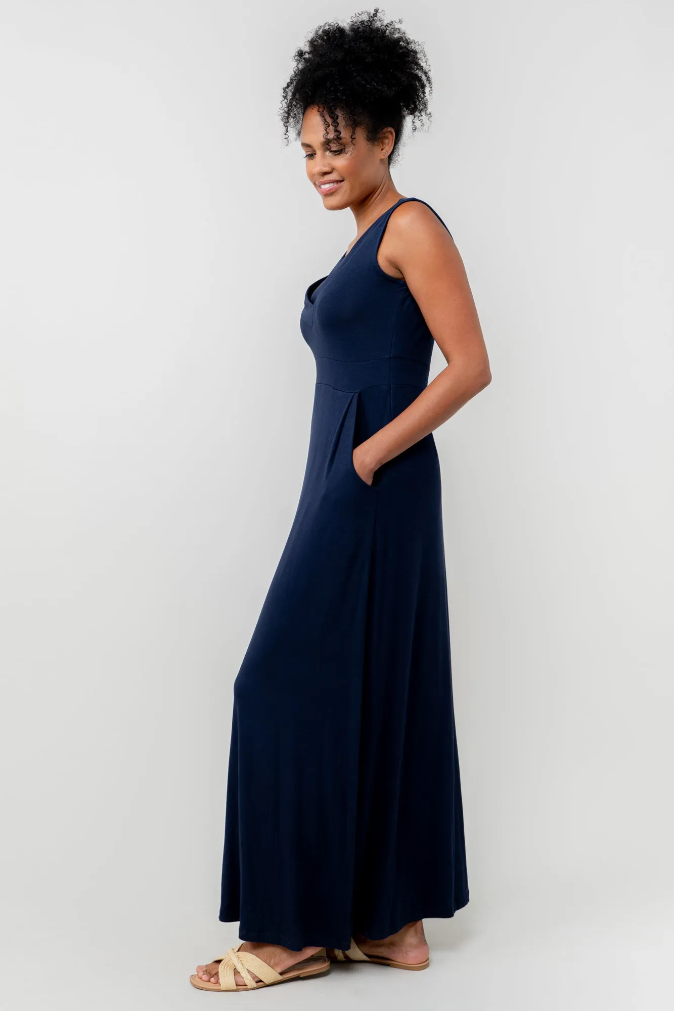 Chrissy Jersey Maxi Dress