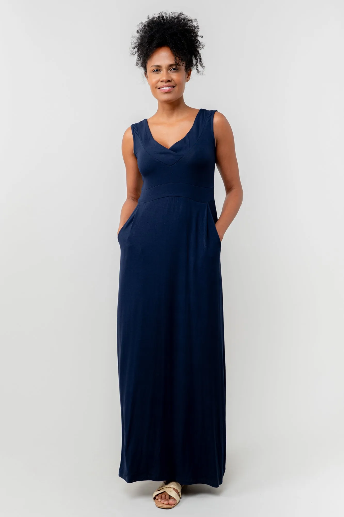 Chrissy Jersey Maxi Dress
