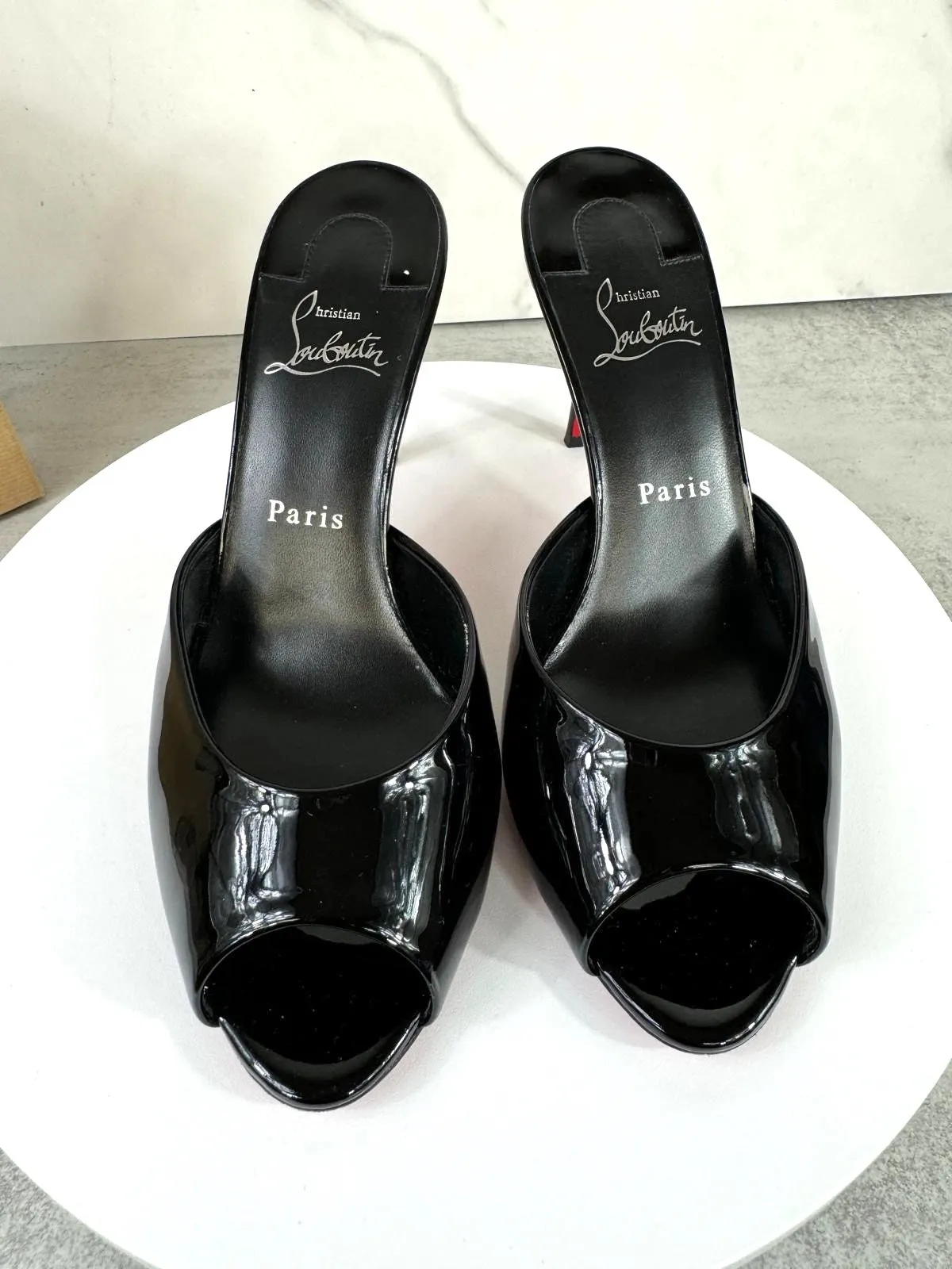 CHRISTIAN LOUBOUTIN ME DOLLY 100 MULES