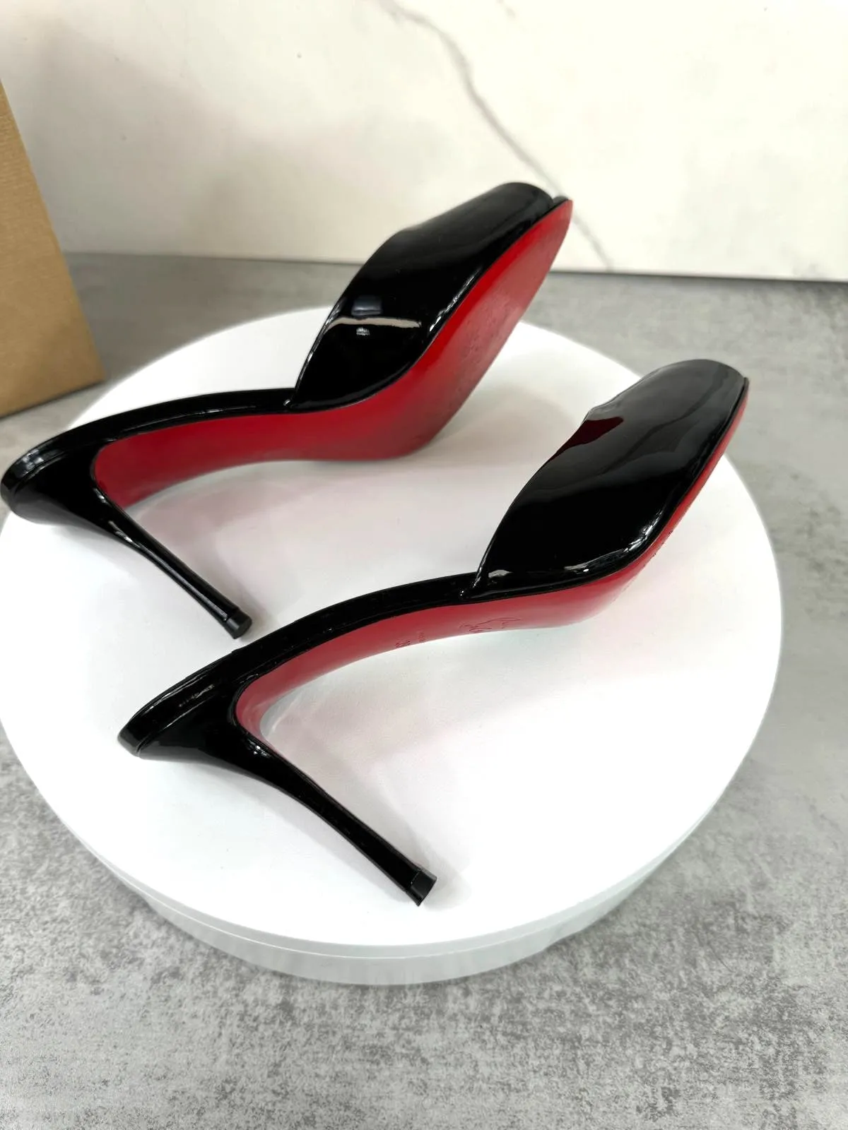 CHRISTIAN LOUBOUTIN ME DOLLY 100 MULES