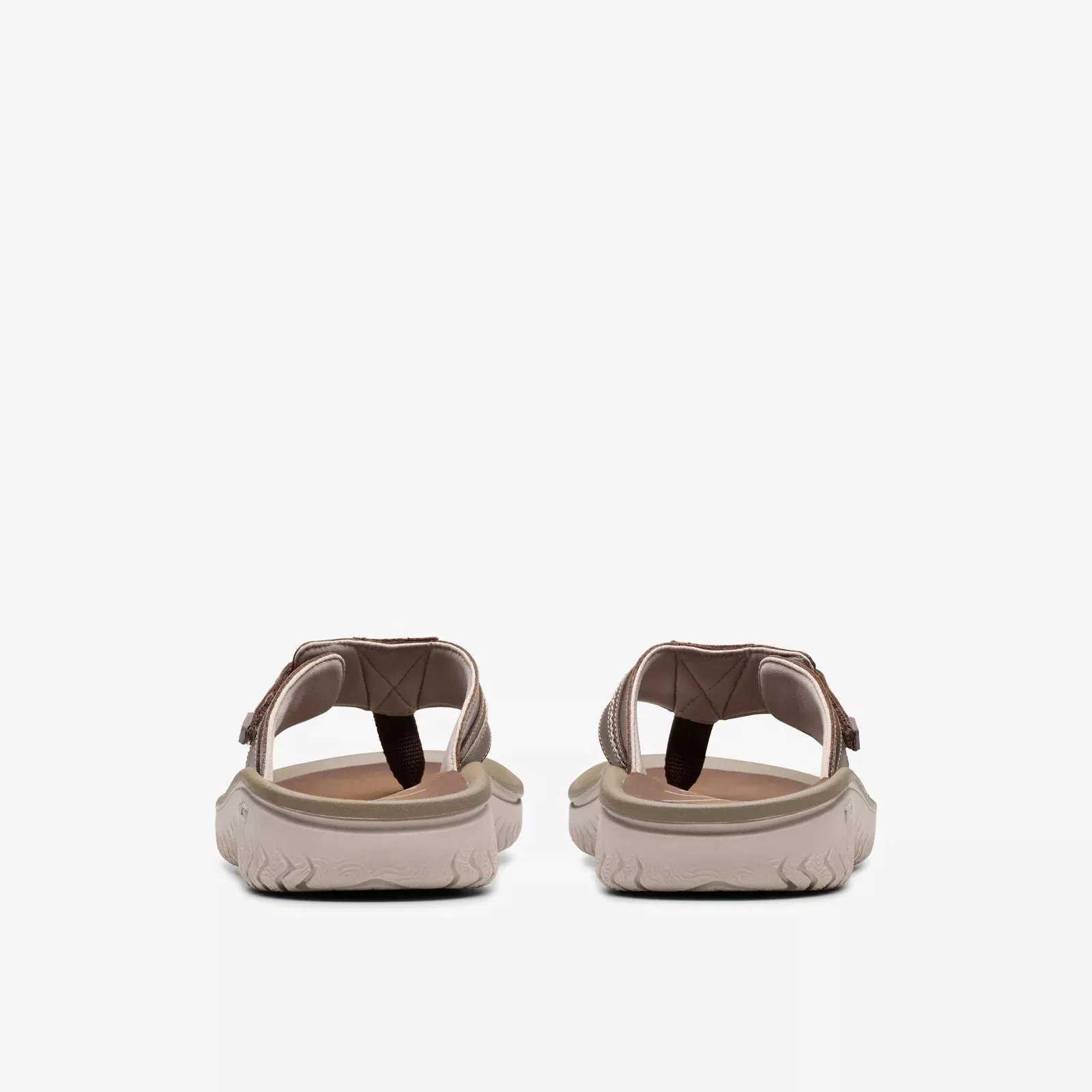 Clarks Men's Wesley Sun Navy | Brown Smooth Leather