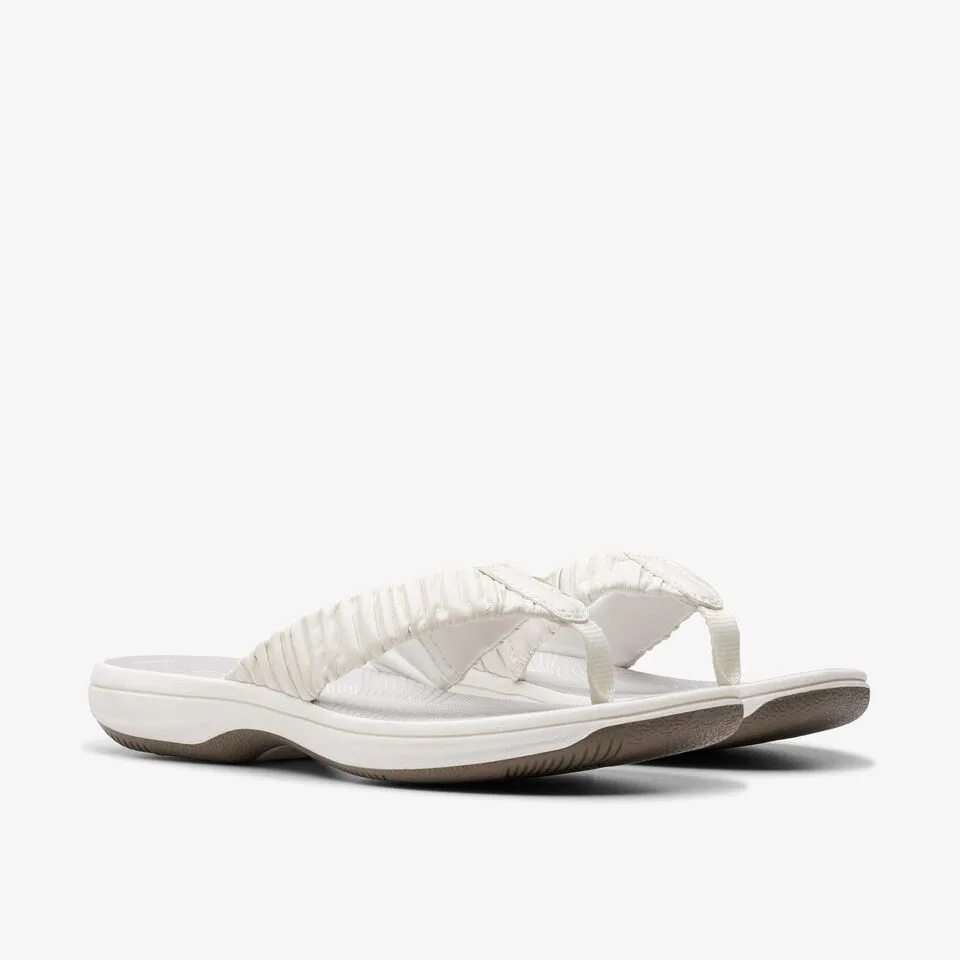 Clarks Women's Breeze Rae H White 26178017