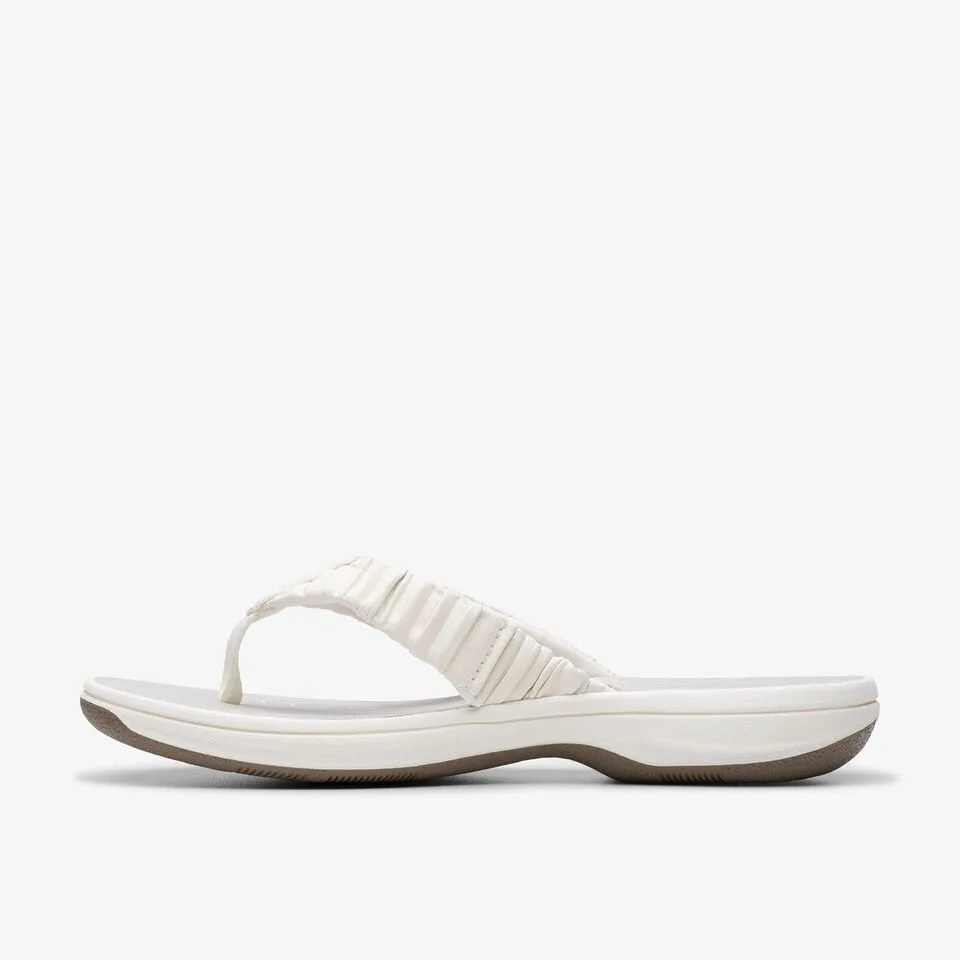 Clarks Women's Breeze Rae H White 26178017