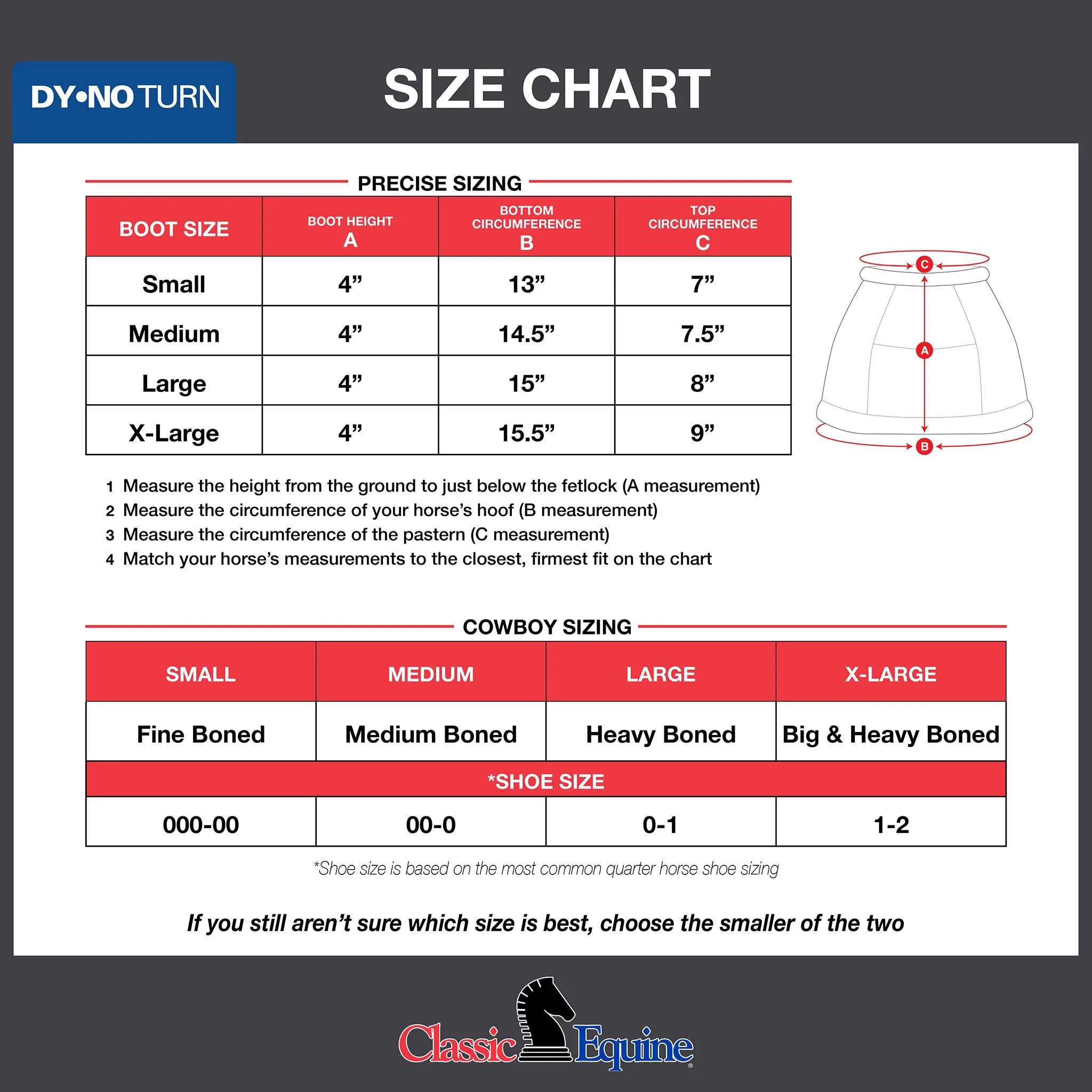 Classic Equine Dyno Bell Boots- Blue