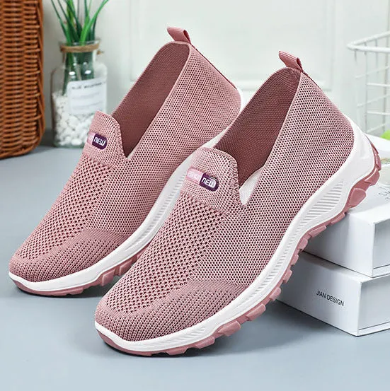 Classic Knitted Slip-On Sneakers for Effortless Casual Style