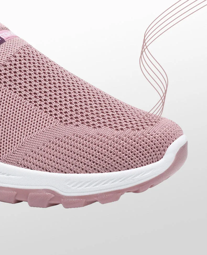 Classic Knitted Slip-On Sneakers for Effortless Casual Style