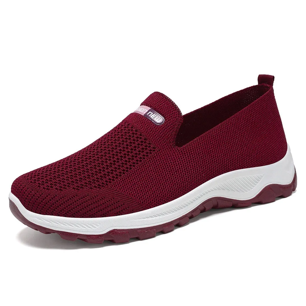 Classic Knitted Slip-On Sneakers for Effortless Casual Style