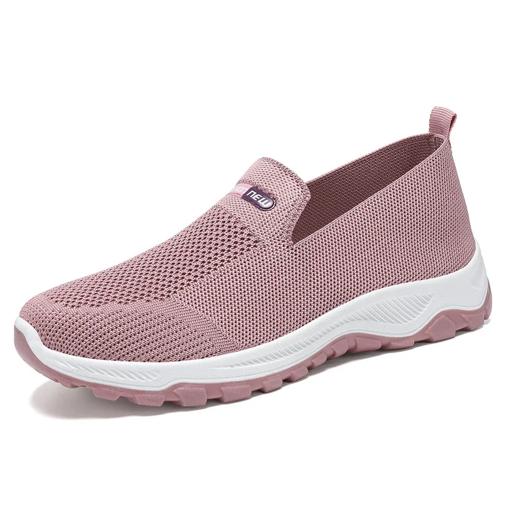 Classic Knitted Slip-On Sneakers for Effortless Casual Style