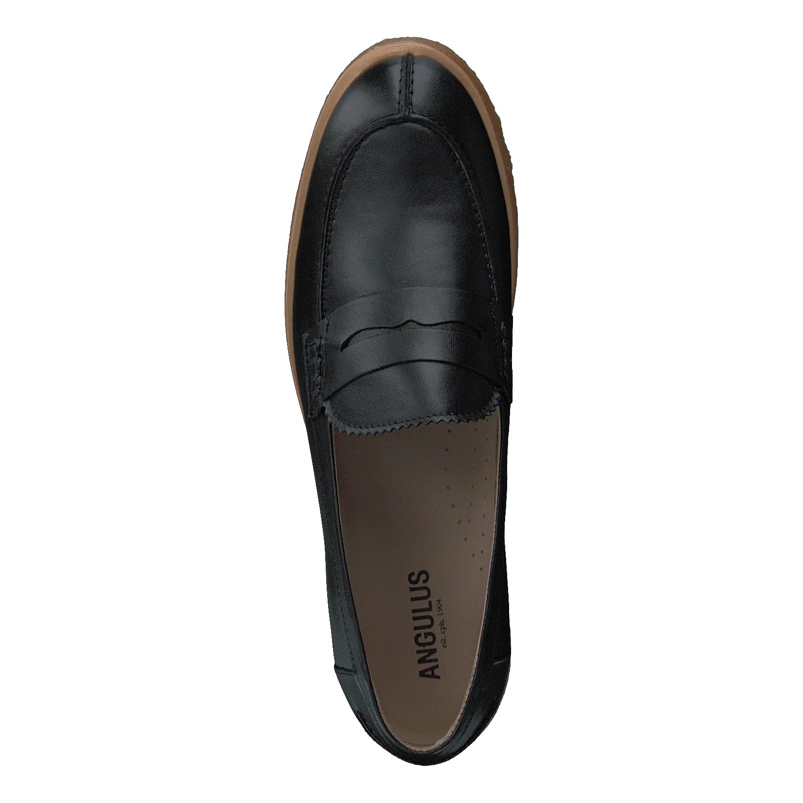 Classic Loafer With Soft Heelc Black