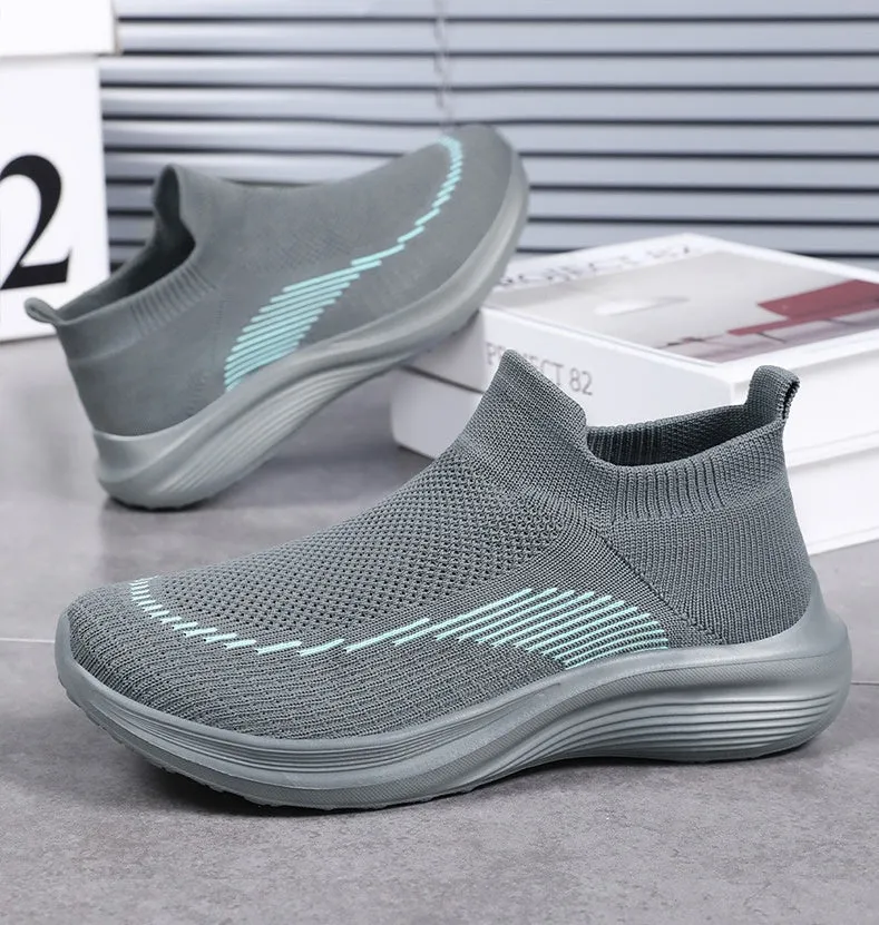 Comfortable and Breathable Minimalist Slip-On Sneakers for Women