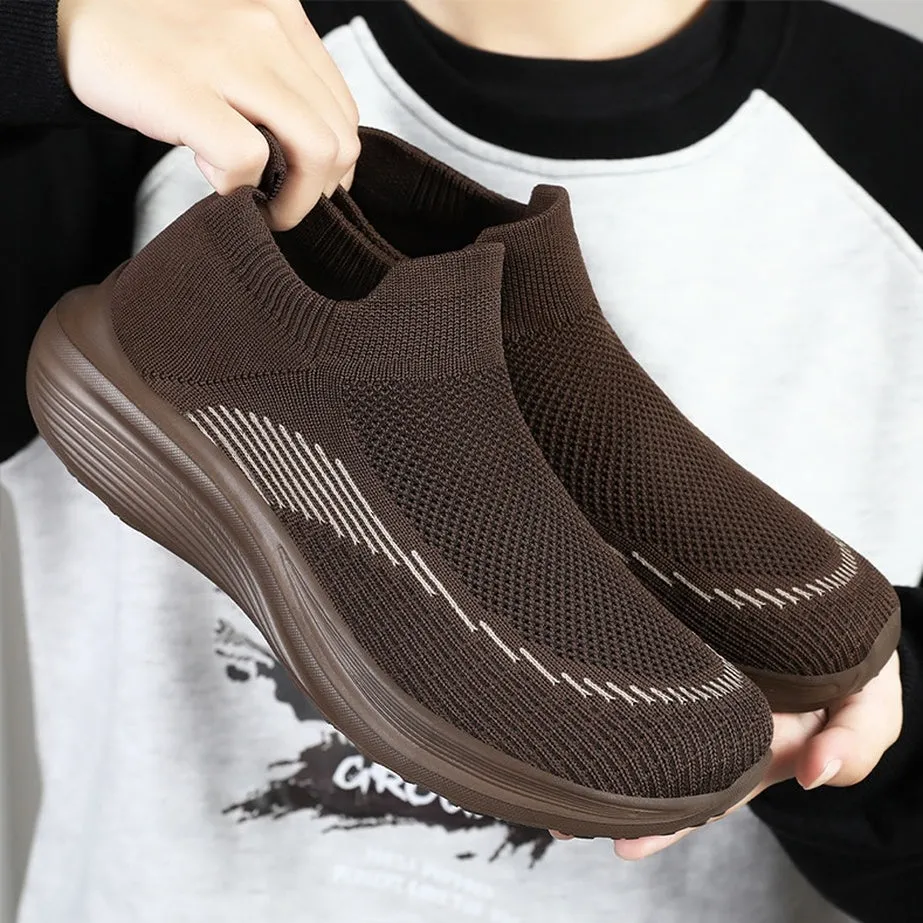 Comfortable and Breathable Minimalist Slip-On Sneakers for Women