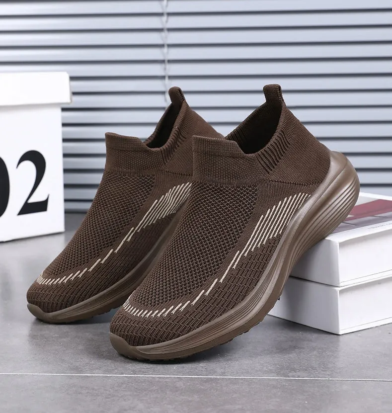 Comfortable and Breathable Minimalist Slip-On Sneakers for Women