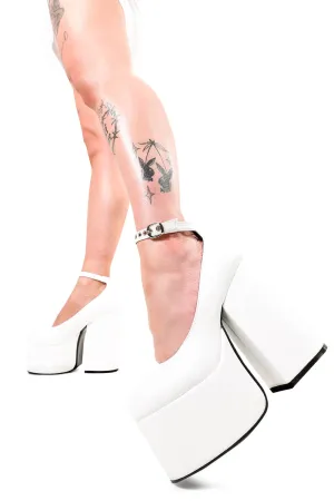 Copy My Lingo Platform Heels