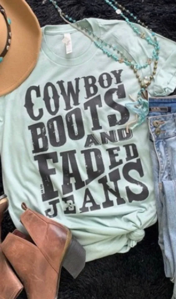 Cowboys & Boots Graphic