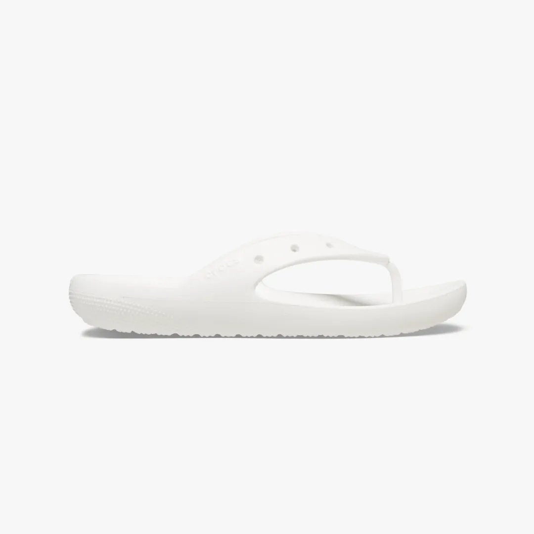 Crocs 209402-100 CLASSIC FLIP Unisex Flip-Flops White
